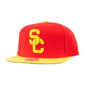 USC Trojans Cardinal and Gold SC Interlock Team 2 Tone Snapback Hat